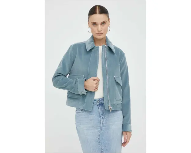 PS Paul Smith geaca din velur de tranzitie