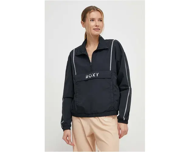 Roxy windbreaker TERREX Bold Moves x Mizuno culoarea negru, de tranzitie, oversize ERJJK03565