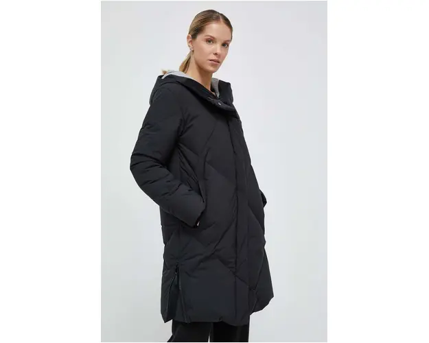 Roxy geaca de puf femei, culoarea negru, de iarna