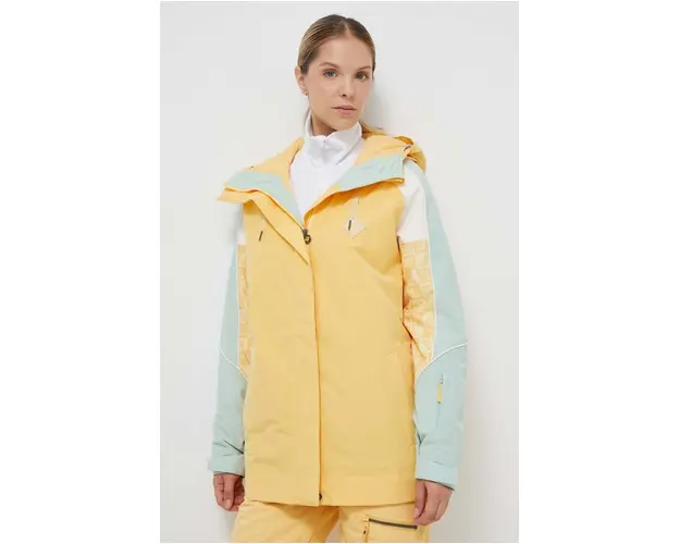 Roxy geaca Highridge culoarea galben