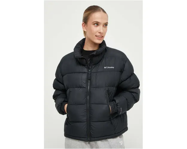 Columbia geaca femei, culoarea negru, de iarna