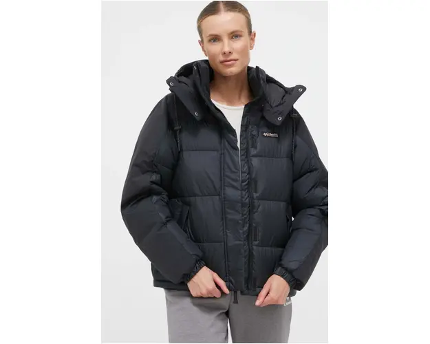 Columbia geaca femei, culoarea negru, de iarna