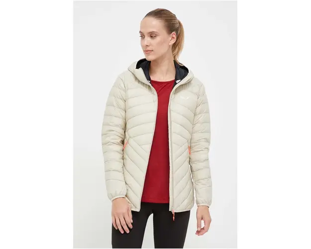 Salewa geaca sport din puf Brenta culoarea bej, 00.0000027884