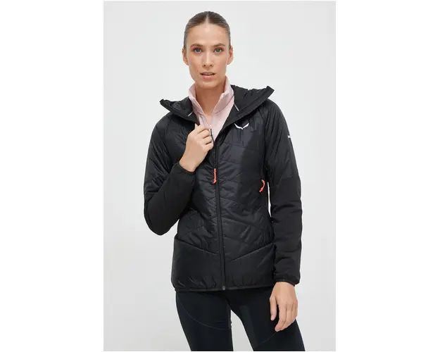 Salewa geaca sport Ortles Hybrid culoarea negru