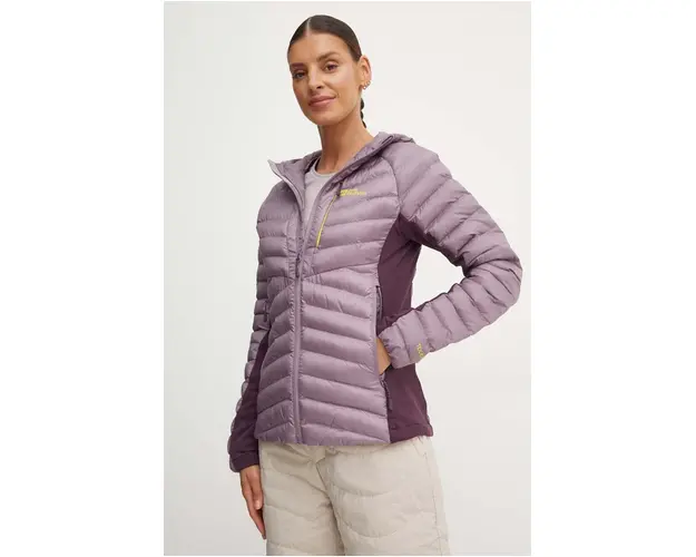 Jack Wolfskin geaca sport Routeburn Pro culoarea violet