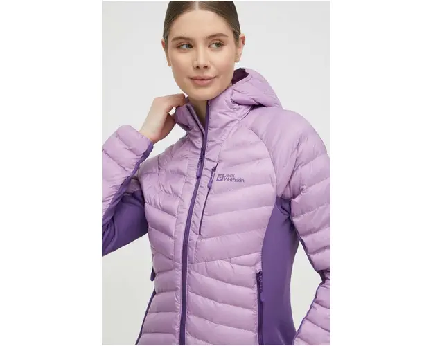 Jack Wolfskin geaca sport Routeburn Pro culoarea violet