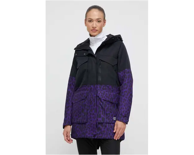 Colourwear geaca Gritty culoarea violet