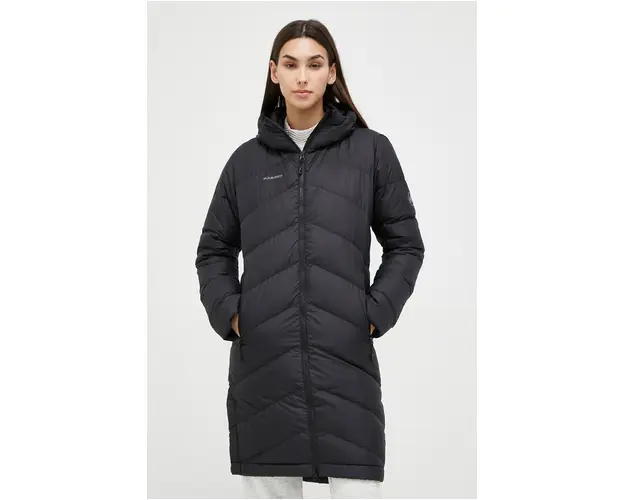 Mammut geaca de puf femei, culoarea negru, de iarna