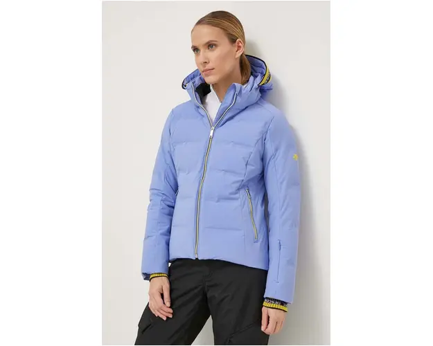 Descente geaca de schi din puf Joanna culoarea violet