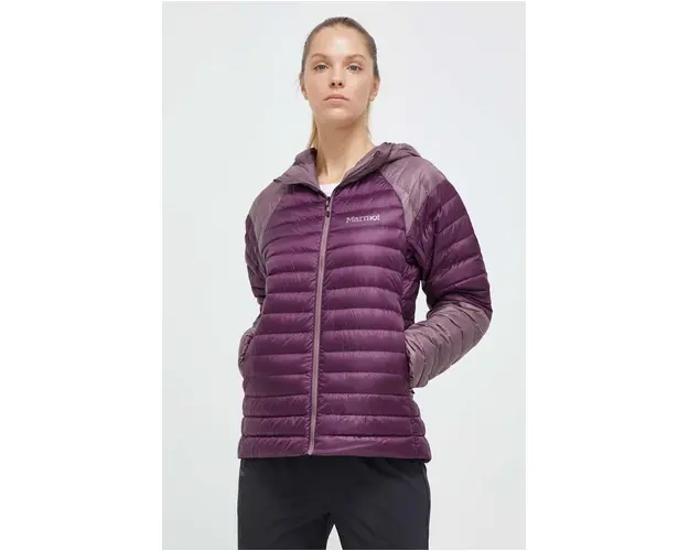 Marmot geaca sport din puf Hype culoarea violet