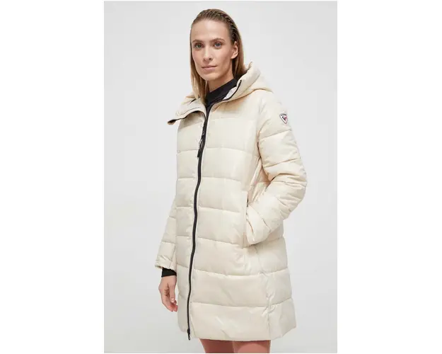 Rossignol geaca femei, culoarea bej, de iarna