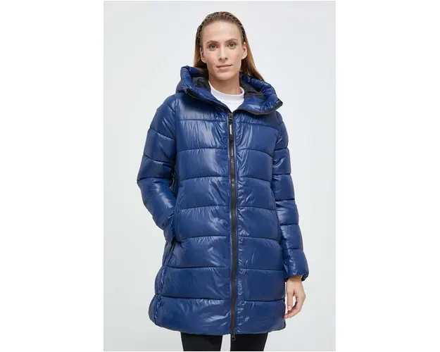 Rossignol geaca femei, culoarea albastru marin, de iarna