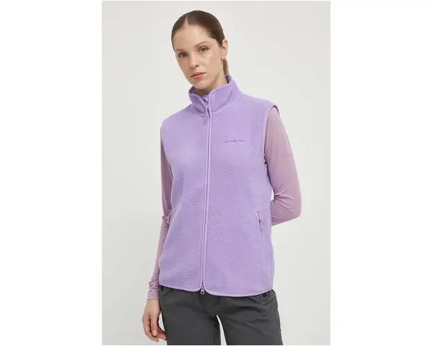 Peak Performance vesta Pile femei, culoarea violet
