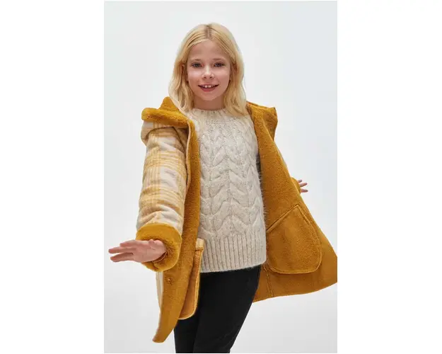 Mayoral palton copii culoarea galben