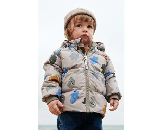 Liewood geaca copii culoarea verde