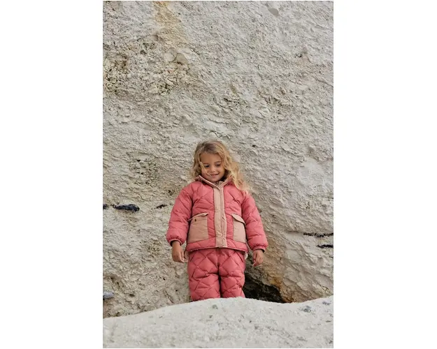 Konges Sløjd geaca copii culoarea rosu