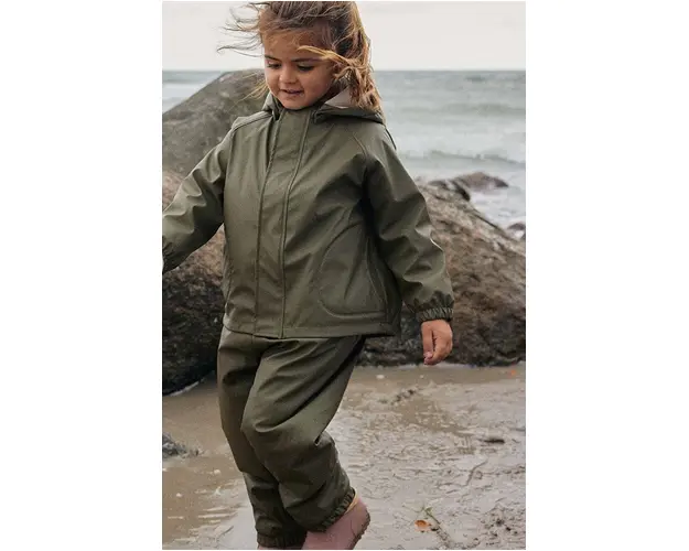 Konges Sløjd set rezistent la ploaie pentru copii culoarea maro