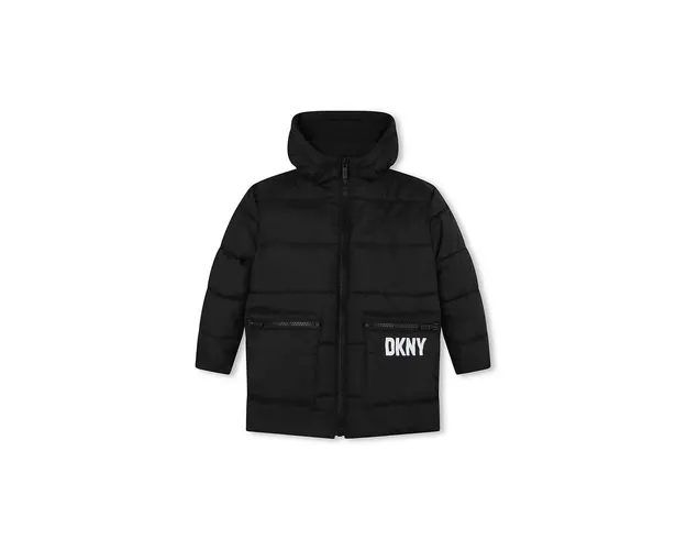 Dkny parka reversibila culoarea negru