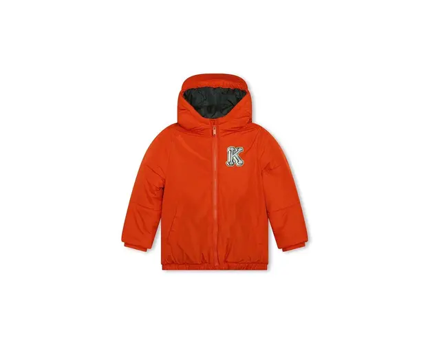 Kenzo Kids geaca copii culoarea portocaliu