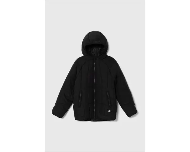 adidas Originals geaca copii culoarea negru