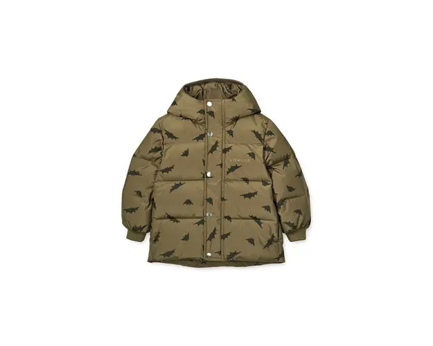 Liewood geaca copii culoarea verde