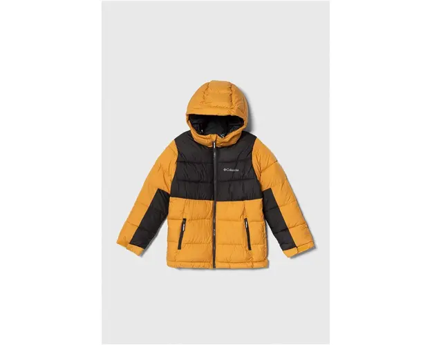 Columbia geaca copii U Pike Lake II Hdd Jacke culoarea galben