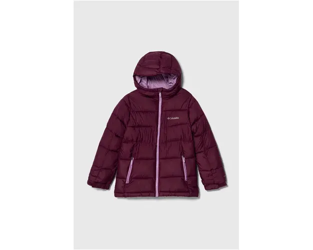 Columbia geaca copii U Pike Lake II Hdd Jacke culoarea bordo