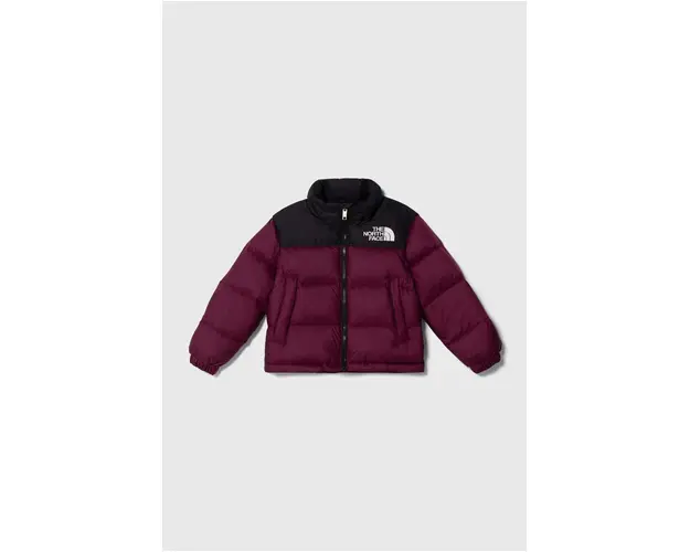 The North Face geaca de puf pentru copii 1996 RETRO NUPTSE JACKET culoarea violet