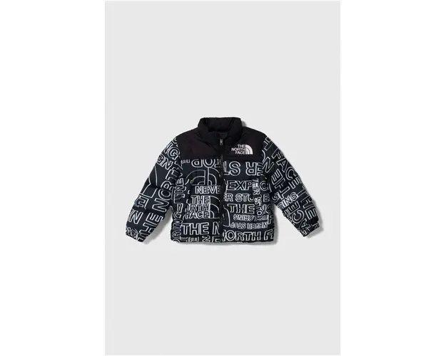 The North Face geaca de puf pentru copii 1996 RETRO NUPTSE JACKET culoarea bej