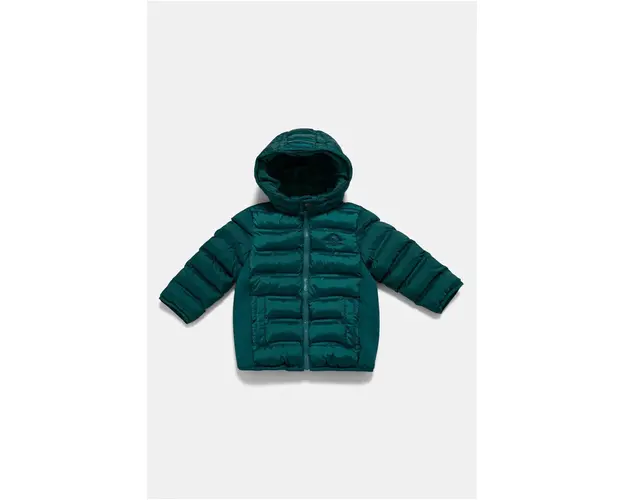 United Colors of Benetton geaca copii culoarea verde