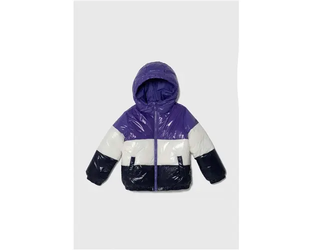 United Colors of Benetton geaca copii culoarea violet