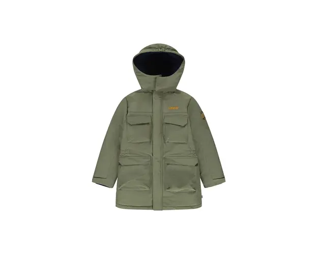 Levi's geaca copii culoarea verde