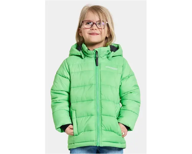 Didriksons geaca de iarna pentru copii RODI KIDS JACKET culoarea verde