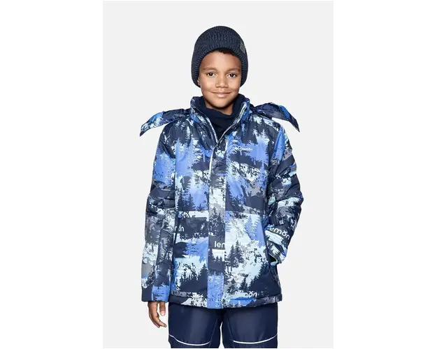 Lemon Explore geaca de schi pentru copii culoarea albastru marin