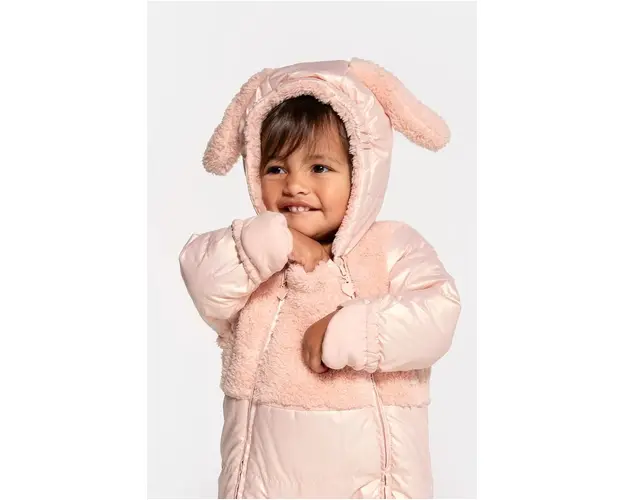 Coccodrillo combinezon bebe ZC3156202OGN OUTERWEAR GIRL NEWBORN culoarea roz