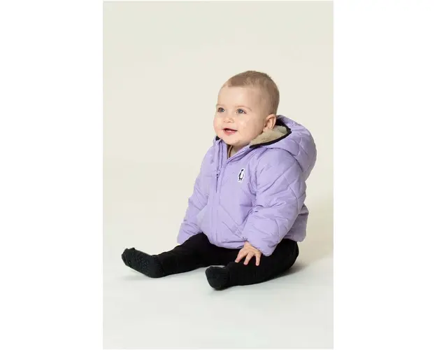 Gosoaky geaca bebe BABY SHARK culoarea violet