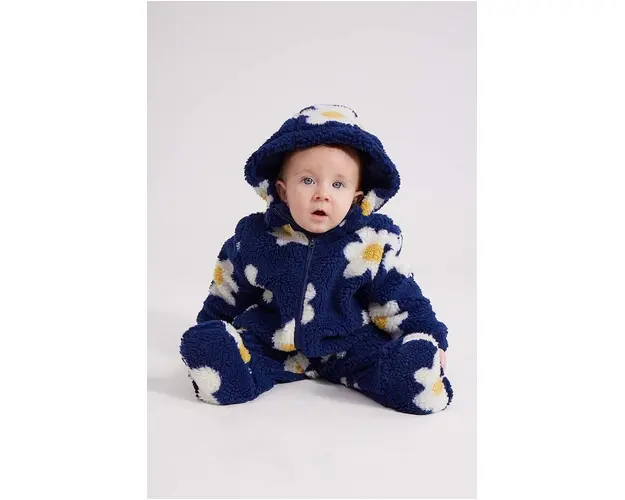 Bobo Choses salopete de iarna pentru copii culoarea albastru marin