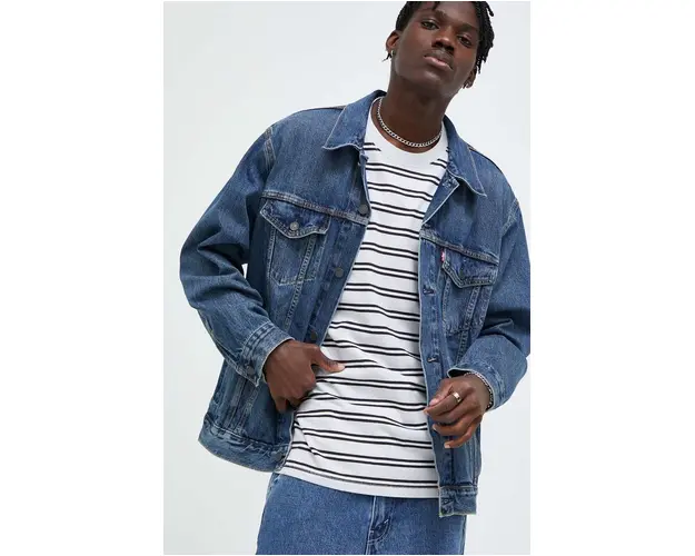 Levi's geaca jeans barbati, de tranzitie, oversize