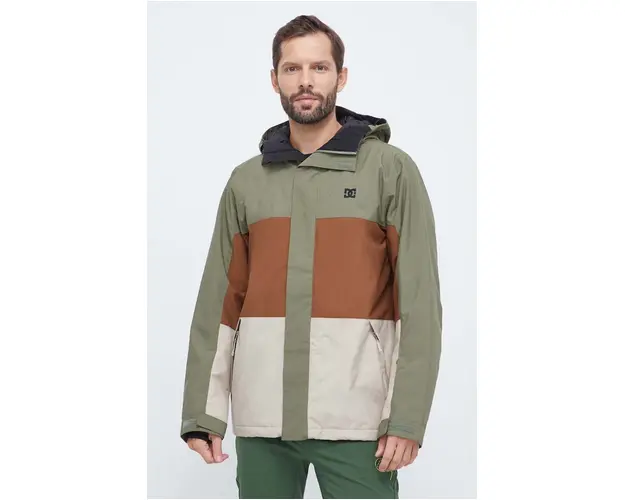 DC geaca Defy culoarea verde