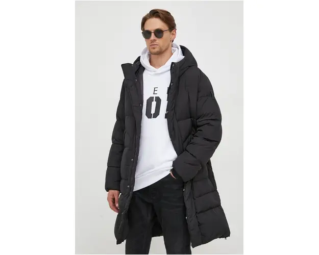 Bomboogie geaca de puf barbati, culoarea negru, de iarna