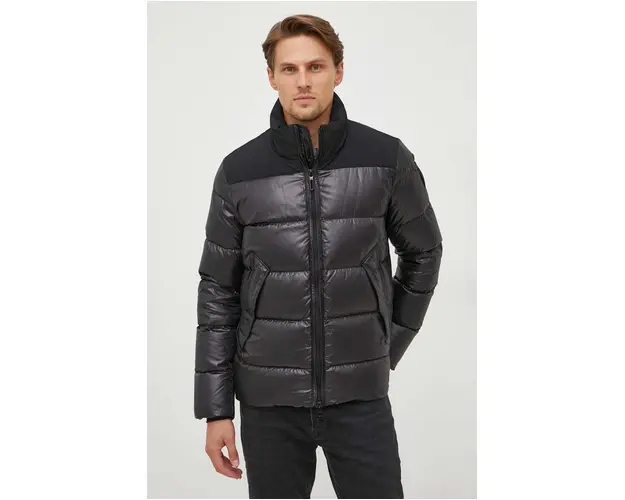 Bomboogie geaca de puf barbati, culoarea negru, de iarna