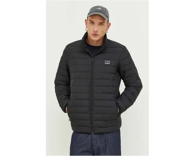 Quiksilver geaca barbati, culoarea negru, de tranzitie