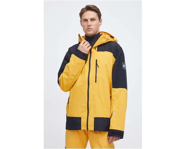 Quiksilver geaca Ultralight GORE-TEX culoarea galben