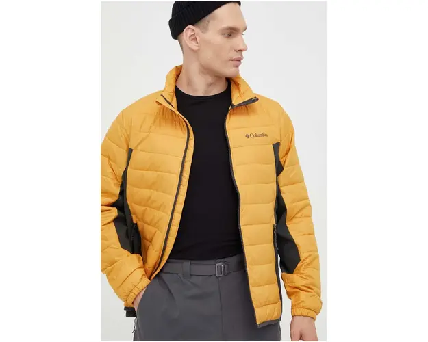 Columbia geaca barbati, culoarea galben, de tranzitie