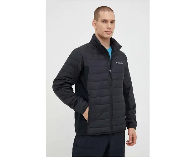 Columbia geaca barbati, culoarea negru, de tranzitie