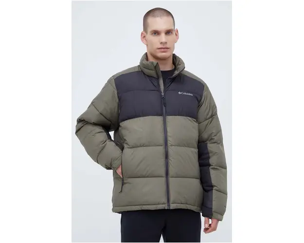 Columbia geaca barbati, culoarea verde, de iarna