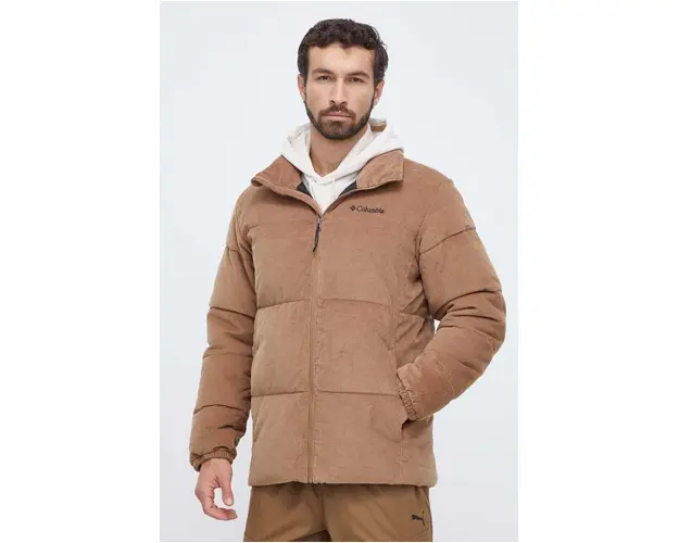 Columbia geaca barbati, culoarea maro, de iarna