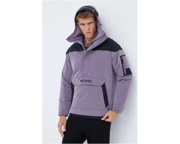 Columbia geaca barbati, culoarea violet, de tranzitie