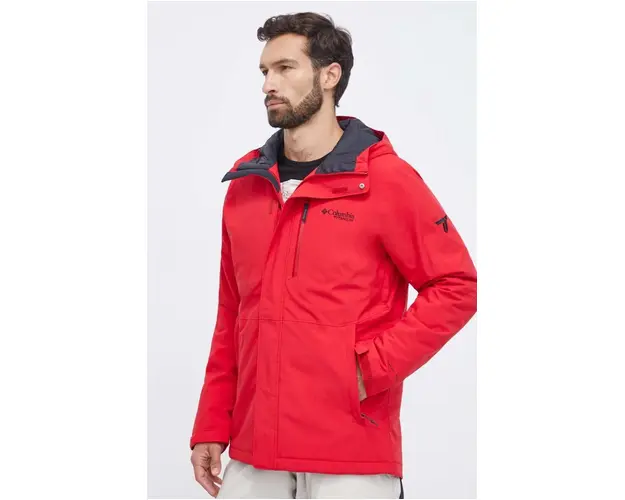 Columbia geaca District II culoarea rosu