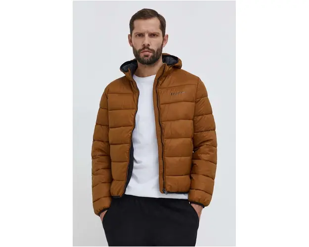 Champion geaca barbati, culoarea maro, de iarna